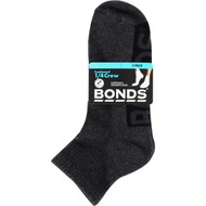 3 PACK OF Bonds Mens Socks 1/4 Crew Sports Size 6-10 3 pack