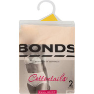 3 PACK OF Bonds Womens Underwear Cottontails Size 14 2 pack