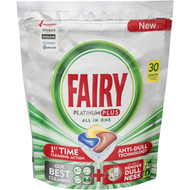 3 PACK OF Fairy Platinum Plus Dishwasher Tablets Lemon 30 pack