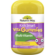 3 PACK OF Nature's Way Kids Smart Vita Gummies Multi + Vegies 60 pack