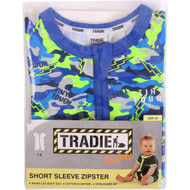 3 PACK OF Tradie Baby Short Sleeve Zipster Boy