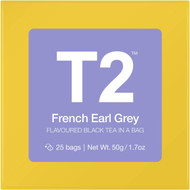 3 PACK OF T2 French Earl Grey Black Tea Bags 25 pack