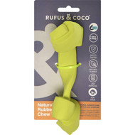 3 PACK OF Rufus & Coco Natural Rubber Chew Toy