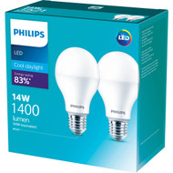 3 PACK OF Philips Led 1400lm Cool Es 2 pack