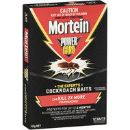 3 PACK OF Mortein Powergard Cockroach Baits 12 pack