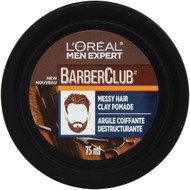 3 PACK OF L'oreal Men Expert Barber Club Matte Molding Clay Medium Hold 75ml
