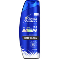 3 PACK OF Head & Shoulders Ultra Men Shampoo Deep Clean 400ml
