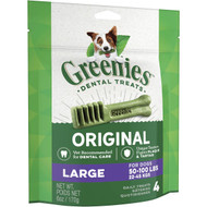 3 PACK OF Greenies Original Dog Dental Treat Large 170g