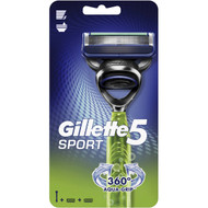 3 PACK OF Gillette 5 Sport Razor