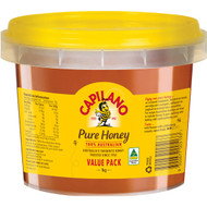 3 PACK OF Capilano Honey Pail 1kg