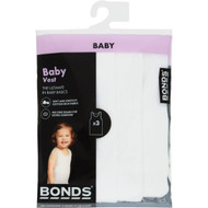 3 PACK OF Bonds Baby Vest Size 000 To 2 3 pack