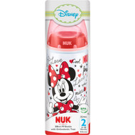 3 PACK OF Nuk Disney Red Pp Bottle With Orthodontic Teat 300ml
