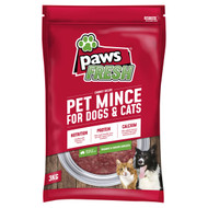 3 PACK OF Paws Fresh Pet Lean Mince 3kg