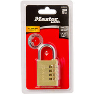 3 PACK OF Master Lock Combination Lock Brass 40mm