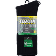 3 PACK OF Tradie Mens Bamboo Work Socks Size 7-10 2 pack