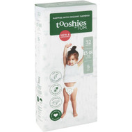 3 PACK OF Tooshies By Tom Nappies With Organic Bamboo 13-18kg Walker Size 5 32 pack