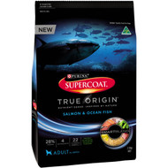 3 PACK OF Supercoat True Origin Salmon & Ocean Fish 2.5kg