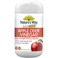 3 PACK OF Nature's Way Super Foods Apple Cider Vinegar 60pk