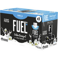 3 PACK OF Fuel10k Protein Liquid Breakfast Drink Vanilla 330ml x8 pack