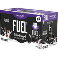 3 PACK OF Fuel10k Protein Liquid Breakfast Drink Chocolate 330ml x8 pack