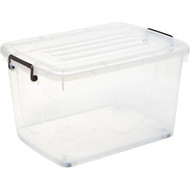 3 PACK OF Essentials Plasticware Storage 52l