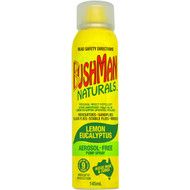 3 PACK OF Bushman Naturals Insect Repellant Pump Spray Lemon Eucalyptus 145ml