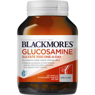 3 PACK OF Blackmores Glucosamine Sulfate 1500mg Tablets 60 pack