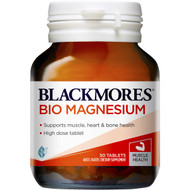 3 PACK OF Blackmores Bio Magnesium 50 pack