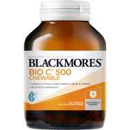 3 PACK OF Blackmores Bio C Chewable 500 125 pack
