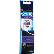 3 PACK OF Oral-b 3d White Electric Toothbrush Replacement Head 2 refills