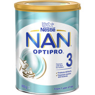 3 PACK OF Nestle Nan Optipro 3 Toddler 12+ Months Milk Formula Powder 800g