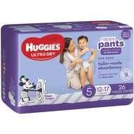 3 PACK OF Huggies Nappy Pants Walker Boy 26pk