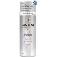 3 PACK OF Pantene Pro V Blends Micellar Charcoal Shampoo 530ml