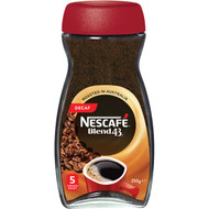 3 PACK OF Nescafe Blend 43 Decaffeinated Instant Coffee 250g