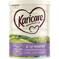 3 PACK OF Karicare Follow-on Formula Stage 2 6-12 Months 900g