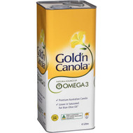 3 PACK OF Gold'n Canola Canola Oil 4l