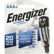 3 PACK OF Energizer Lithium Ultimate Aaa Batteries 4 pack