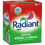 3 PACK OF Cussons Radiant Front Loader Sharper Colour Laundry Powder 4kg