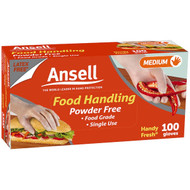 3 PACK OF Ansell Gloves Powder Free 100 pack