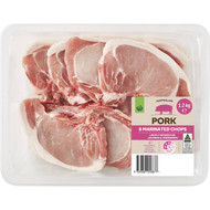 3 PACK OF WW Moisture Infused Pork Chops 1.2kg
