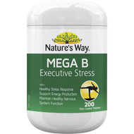 3 PACK OF Nature's Way Vitamin B Energy Boost Tablets 200 pack