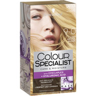 3 PACK OF Schwarzkopf Colour Specialist 9-0 Light Natural Blonde