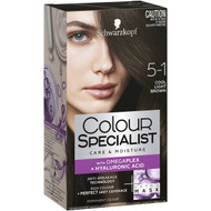 3 PACK OF Schwarzkopf Colour Specialist 5.1 Cool Light Brown