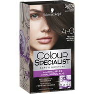 3 PACK OF Schwarzkopf Colour Specialist 4-0 Medium Natural Brown