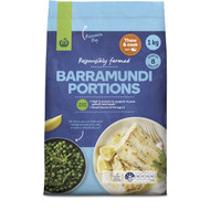 3 PACK OF WW Frozen Barramundi 1kg