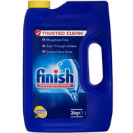 3 PACK OF Finish Powder Concentrate Classic Lemon 2kg