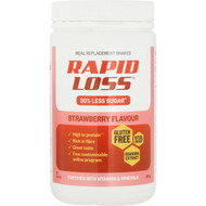 3 PACK OF Rapid Loss Meal Replacement Shake - Strawberry 740g