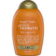 3 PACK OF Ogx Strength & Length Golden Turmeric Shampoo 385ml