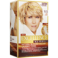 3 PACK OF L'oreal Paris Excellence Age Perfect 9.13 Light Cream Blonde