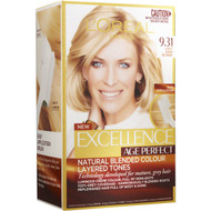 3 PACK OF L'oreal Excellence Age Perfect Light 931